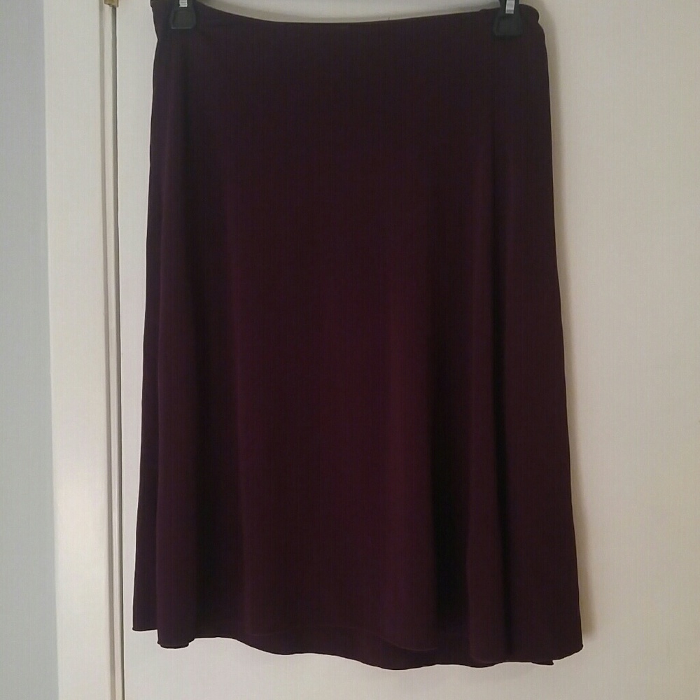 Maroon Ann Taylor Skirt